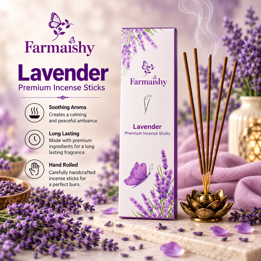 Farmaishy Lavender Incense/Agarbatti