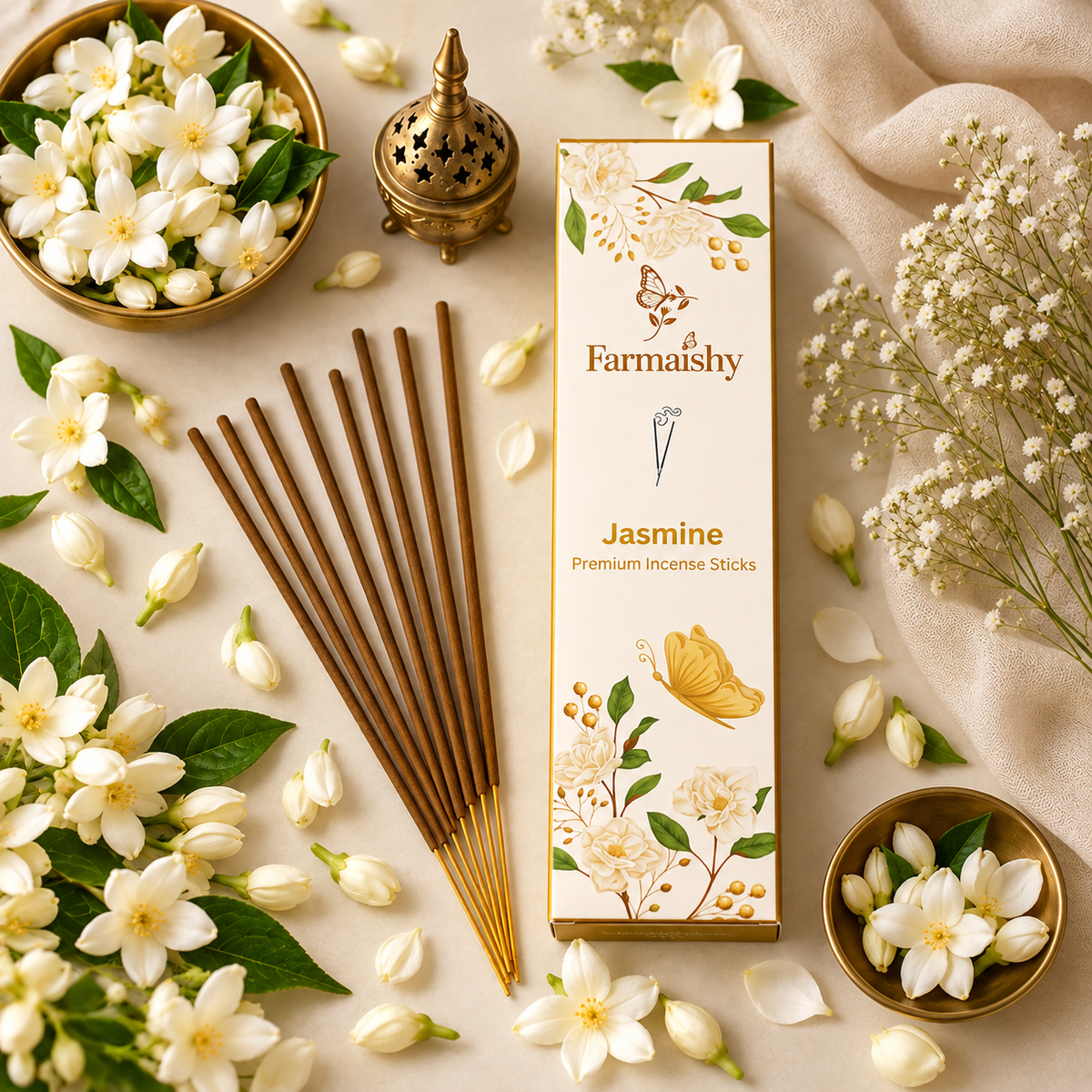 Farmaishy Jasmine Incense/Agarbatti