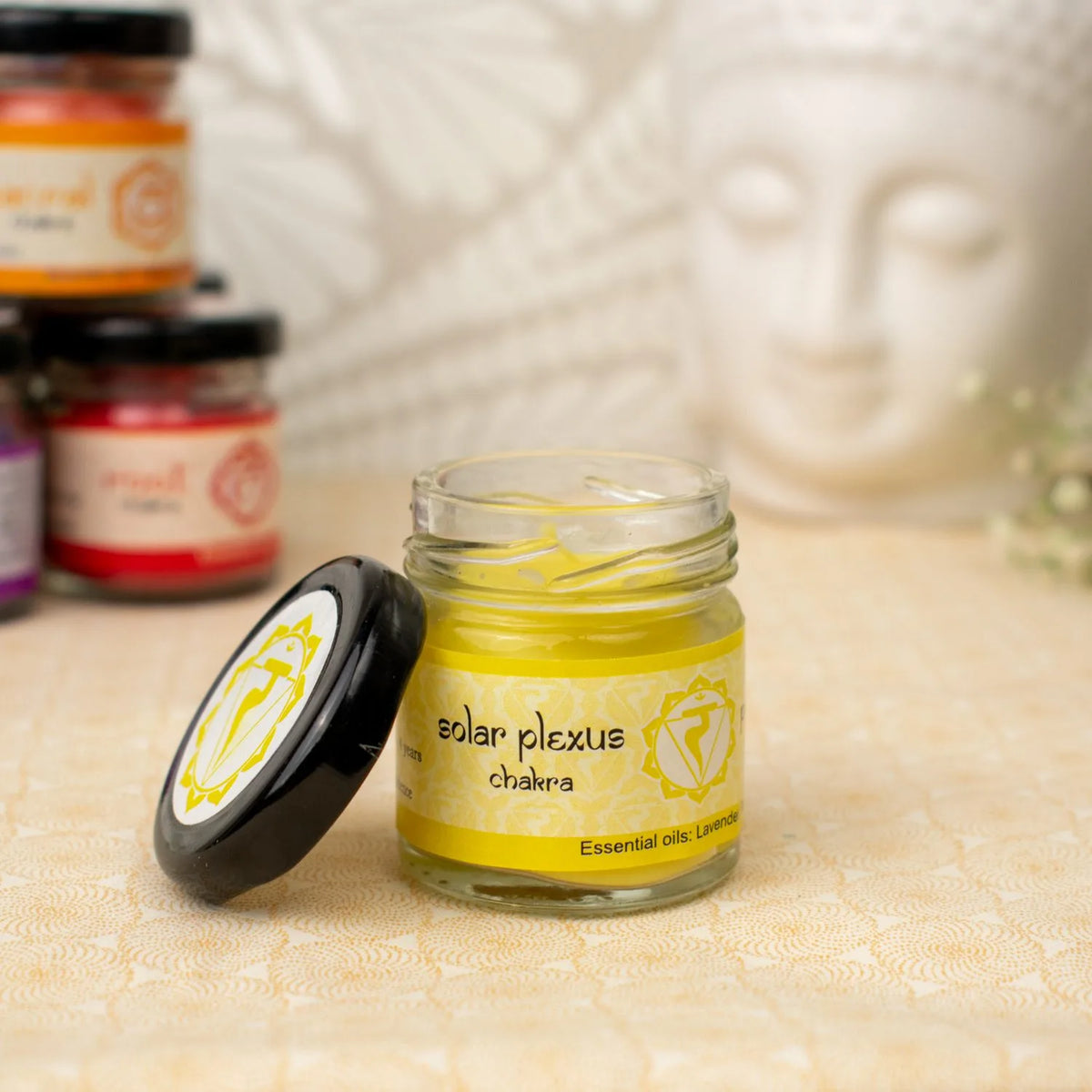 Farmaishy Seven Chakra Healing Candles Set Of 7