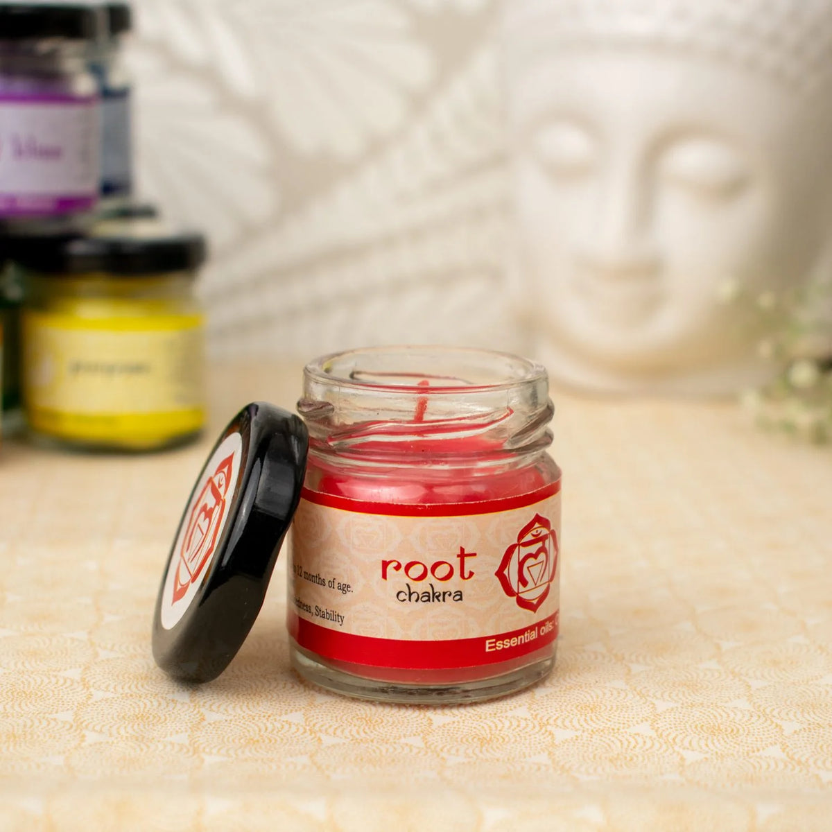 Farmaishy Seven Chakra Healing Candles Set Of 7