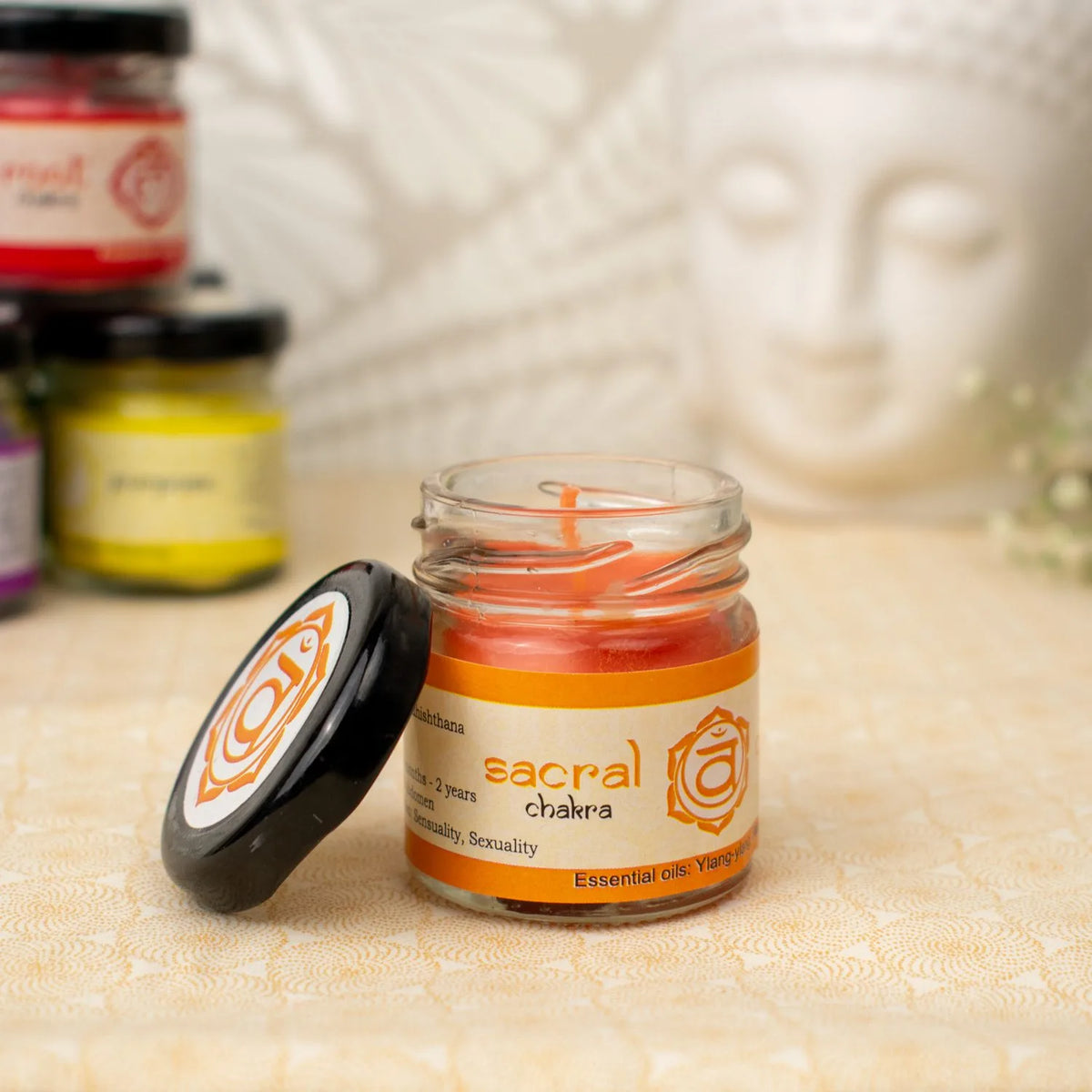 Farmaishy Seven Chakra Healing Candles Set Of 7