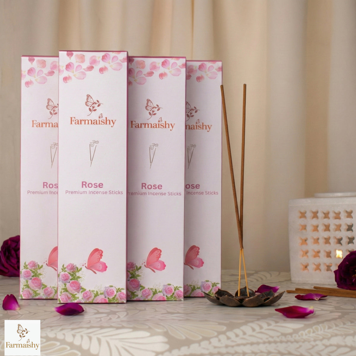 Farmaishy Rose Incense/Agarbatti