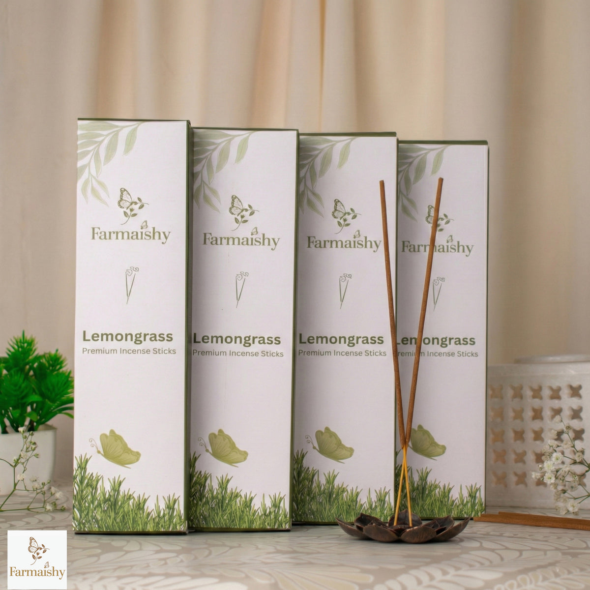 Farmaishy Lemongrass Incense/Agarbatti