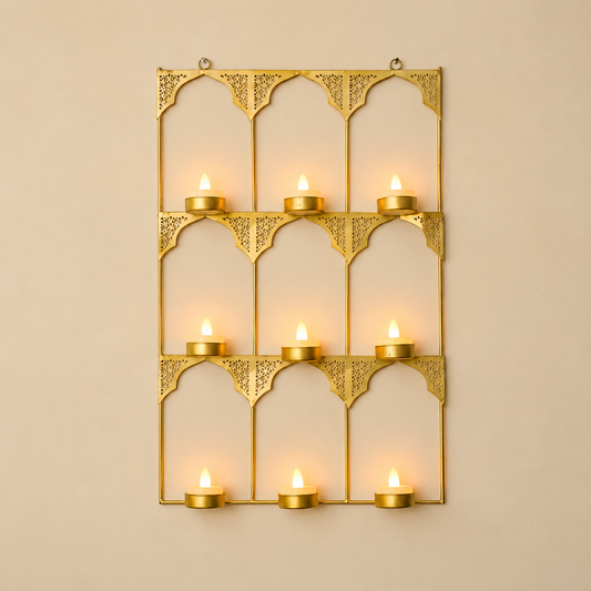Jharokha Hanging T-light Wall Hanging