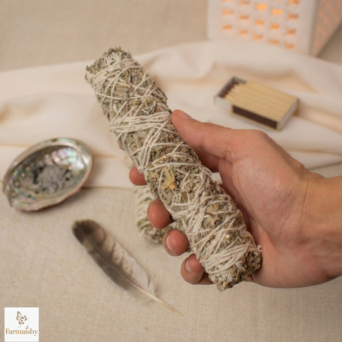 White California Sage Smudge Bundle for Energy Cleansing (Set of 2)