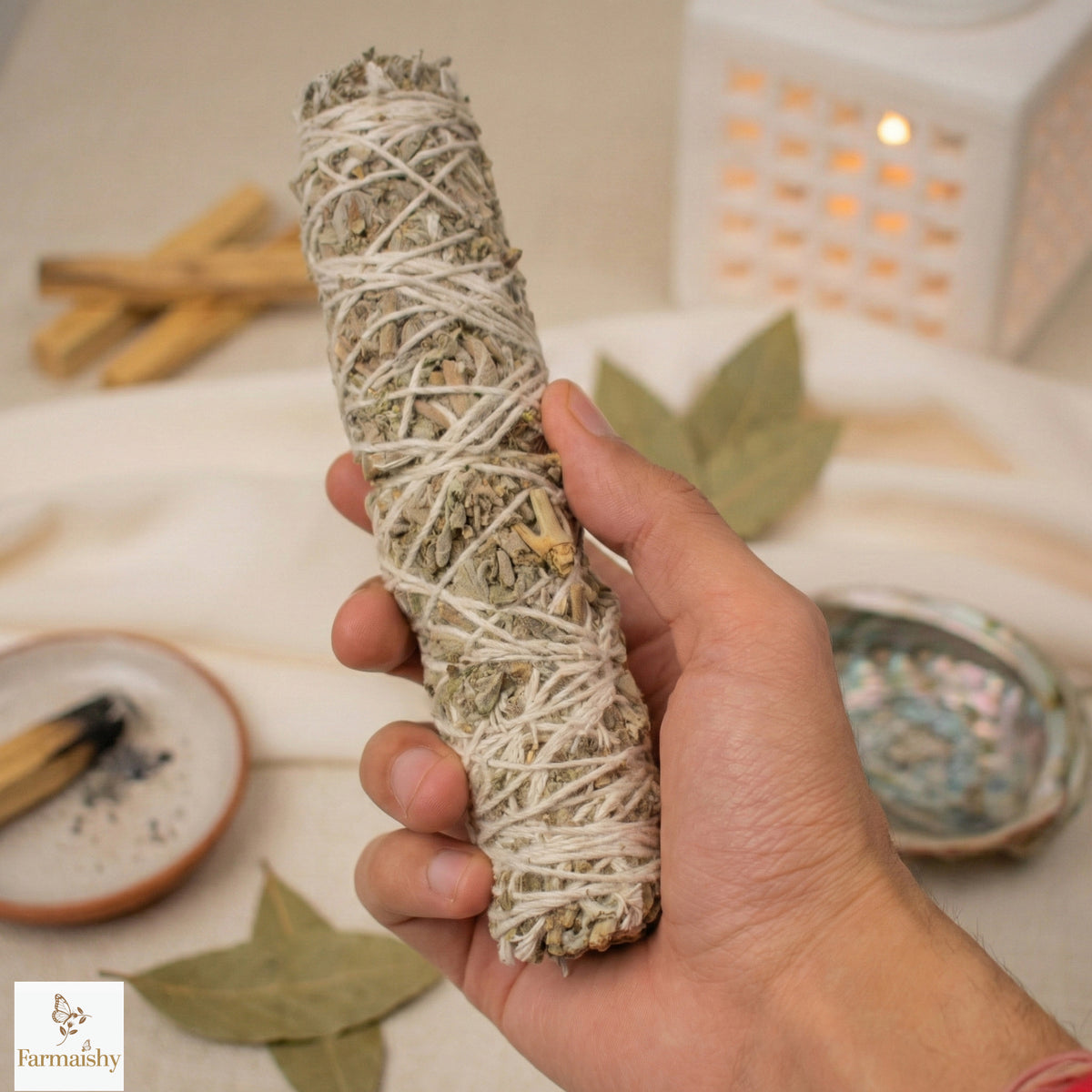 White California Sage Smudge Bundle for Energy Cleansing (Set of 2)